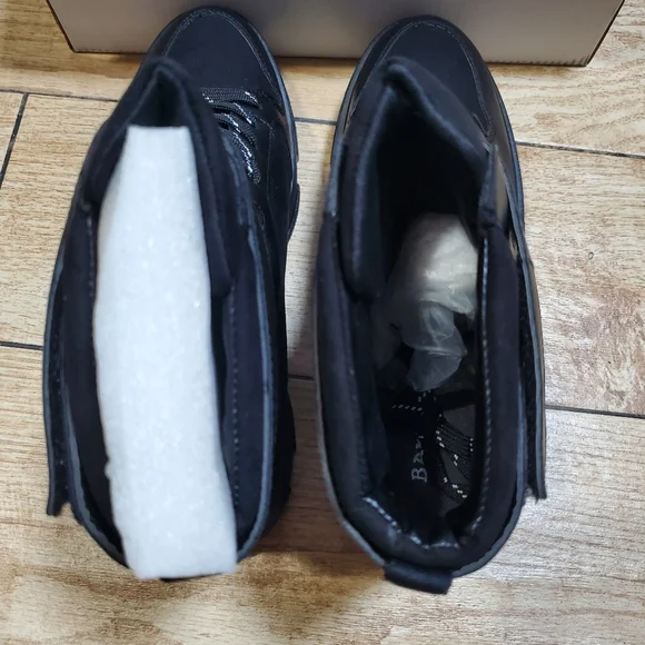 BAMBOO Black High-Top Sneakers NWT - Picture 7 of 8